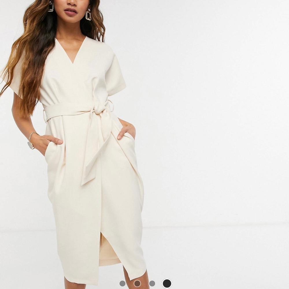 Closet London kimono midi dress